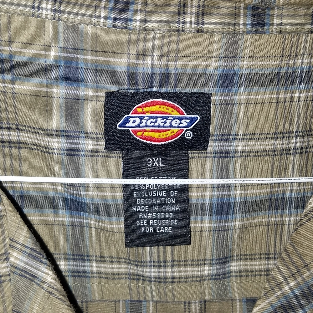 Dickie's Big and Tall Flannels